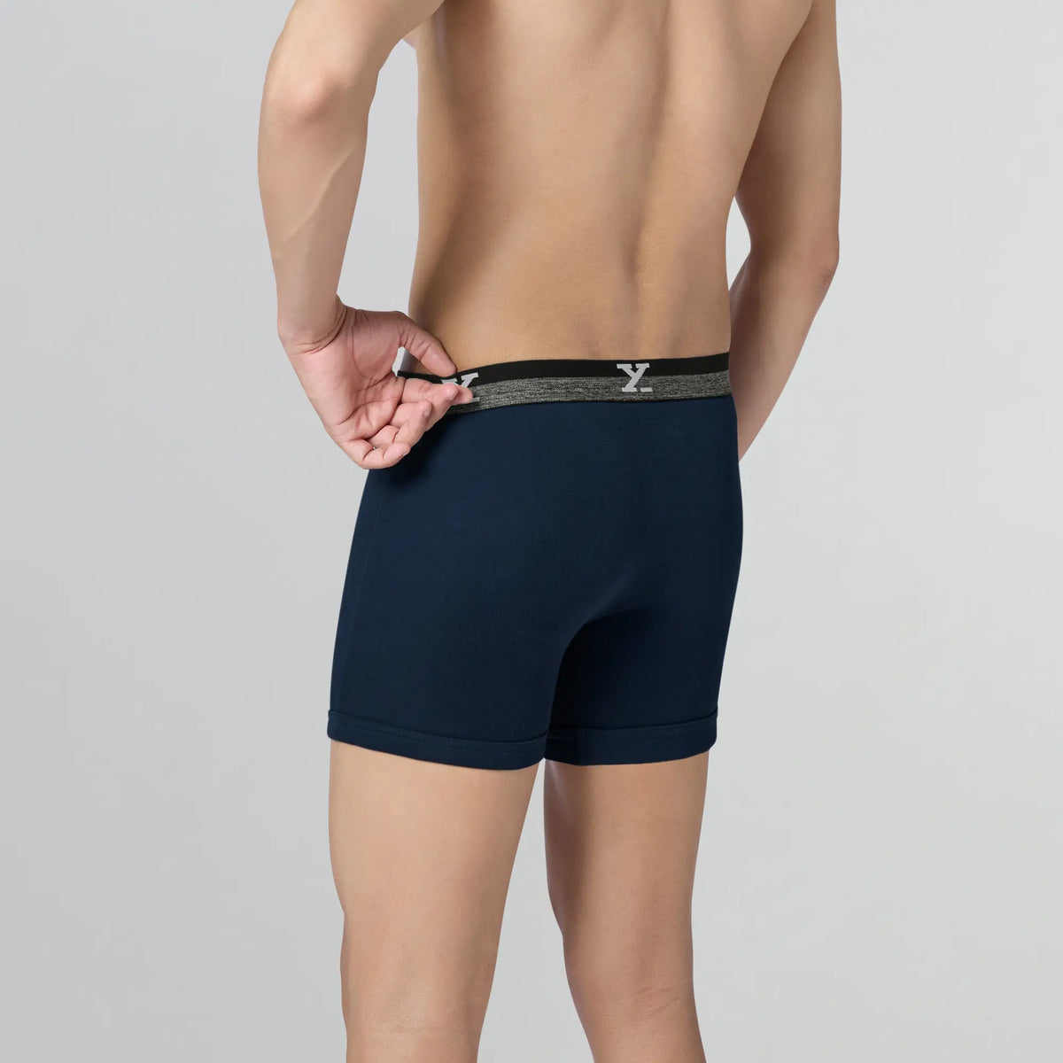 Nova Cotton Boxer Briefs Midnight Blue