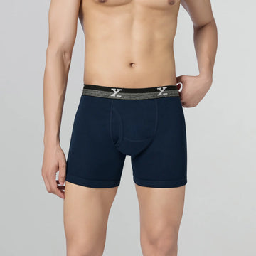 Nova Cotton Boxer Briefs Midnight Blue