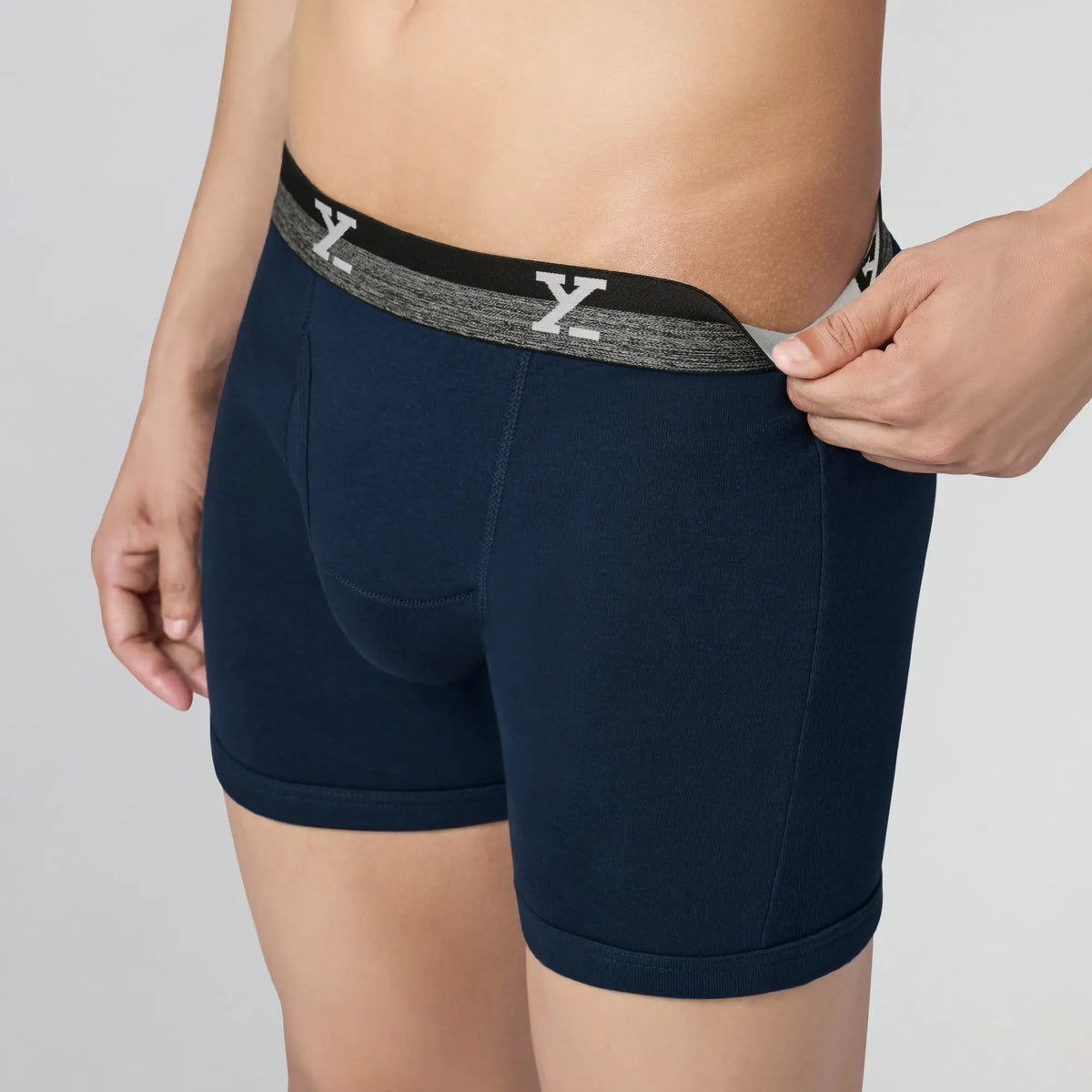 Nova Cotton Boxer Briefs Midnight Blue
