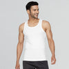 Nova Round Neck Racer Back Vest Polar White