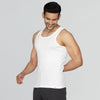 Nova Round Neck Racer Back Vest Polar White