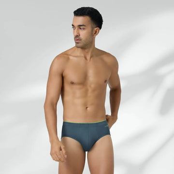 Uno Modal Briefs - Steel Blue