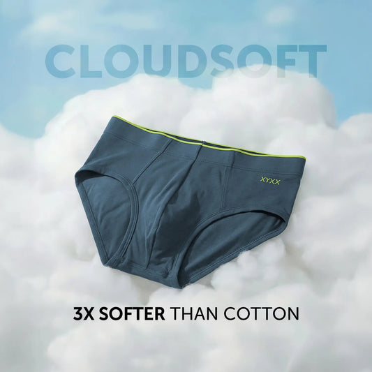 Uno Modal Briefs - Steel Blue