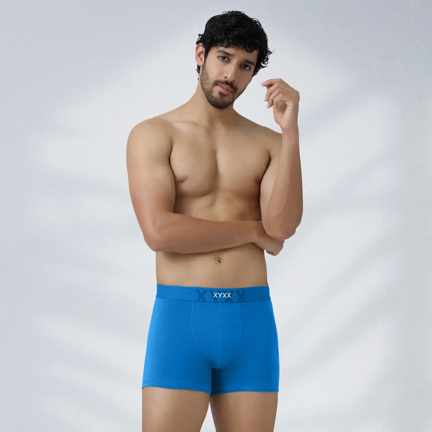 Element Cotton Stretch Trunks Pacific Blue