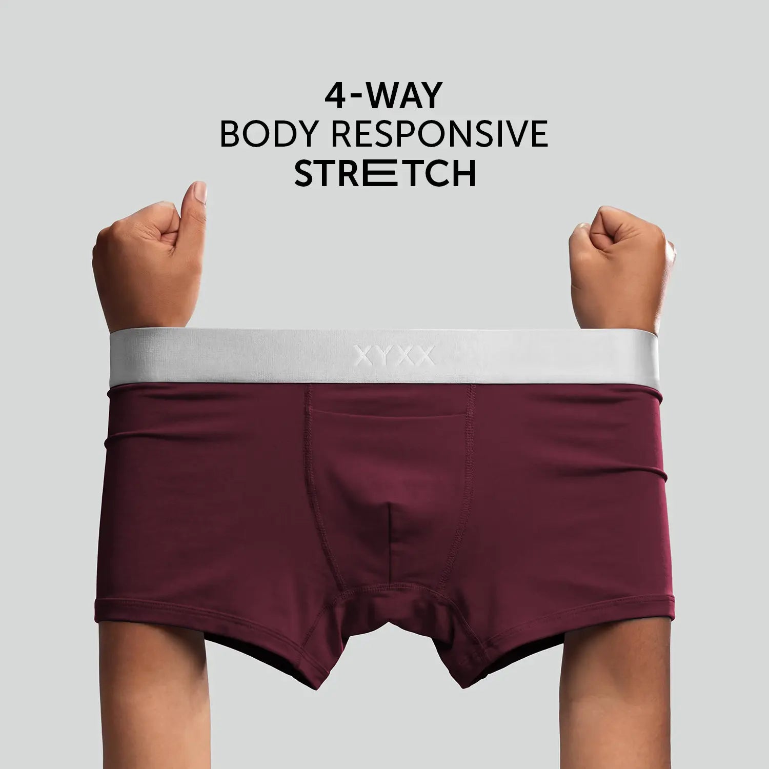 Illuminati Modal Trunks Dark Maroon