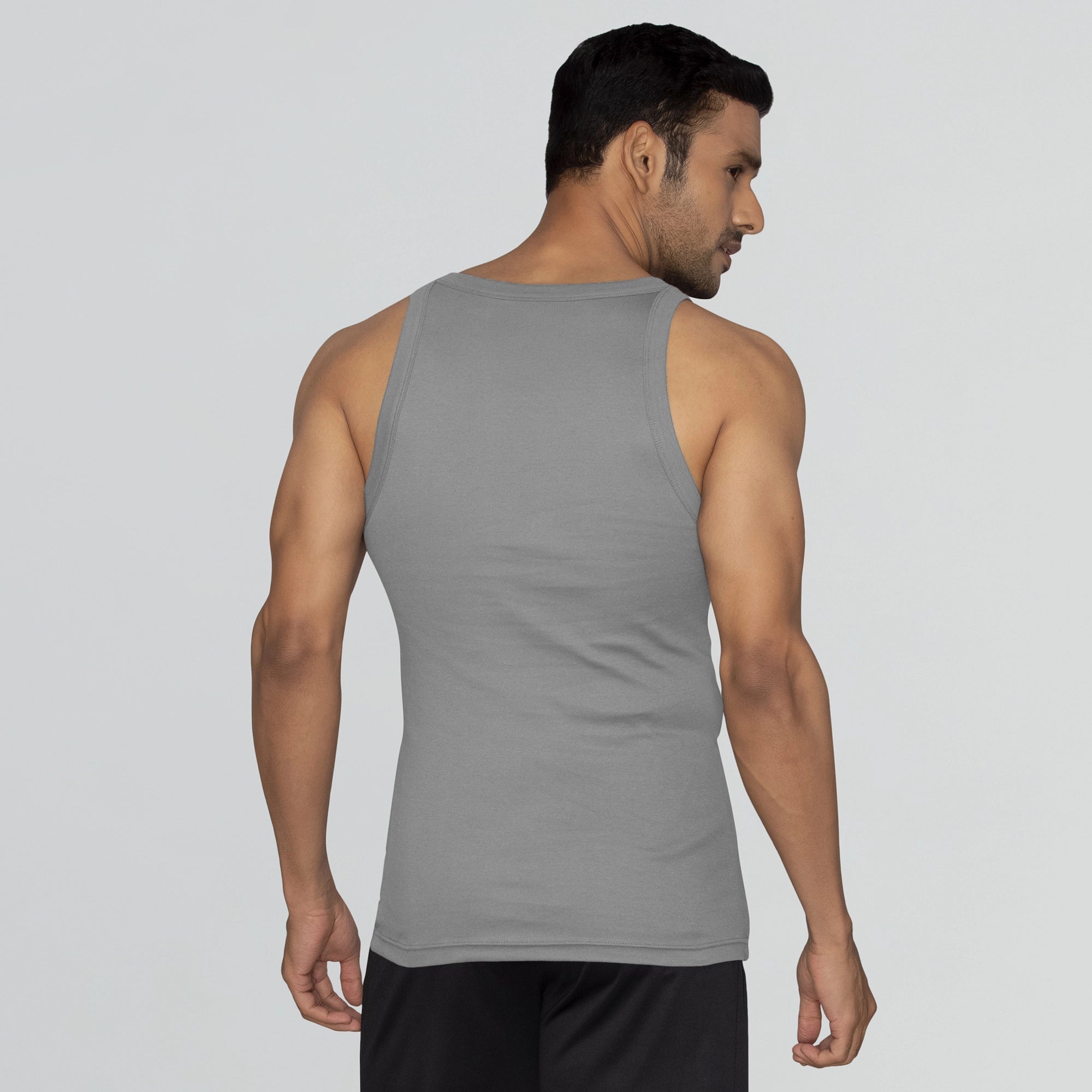 Pace Super Combed Cotton Vest Ash Grey – XYXX Apparels