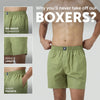 Pace Cotton Boxer Shorts Olive Green