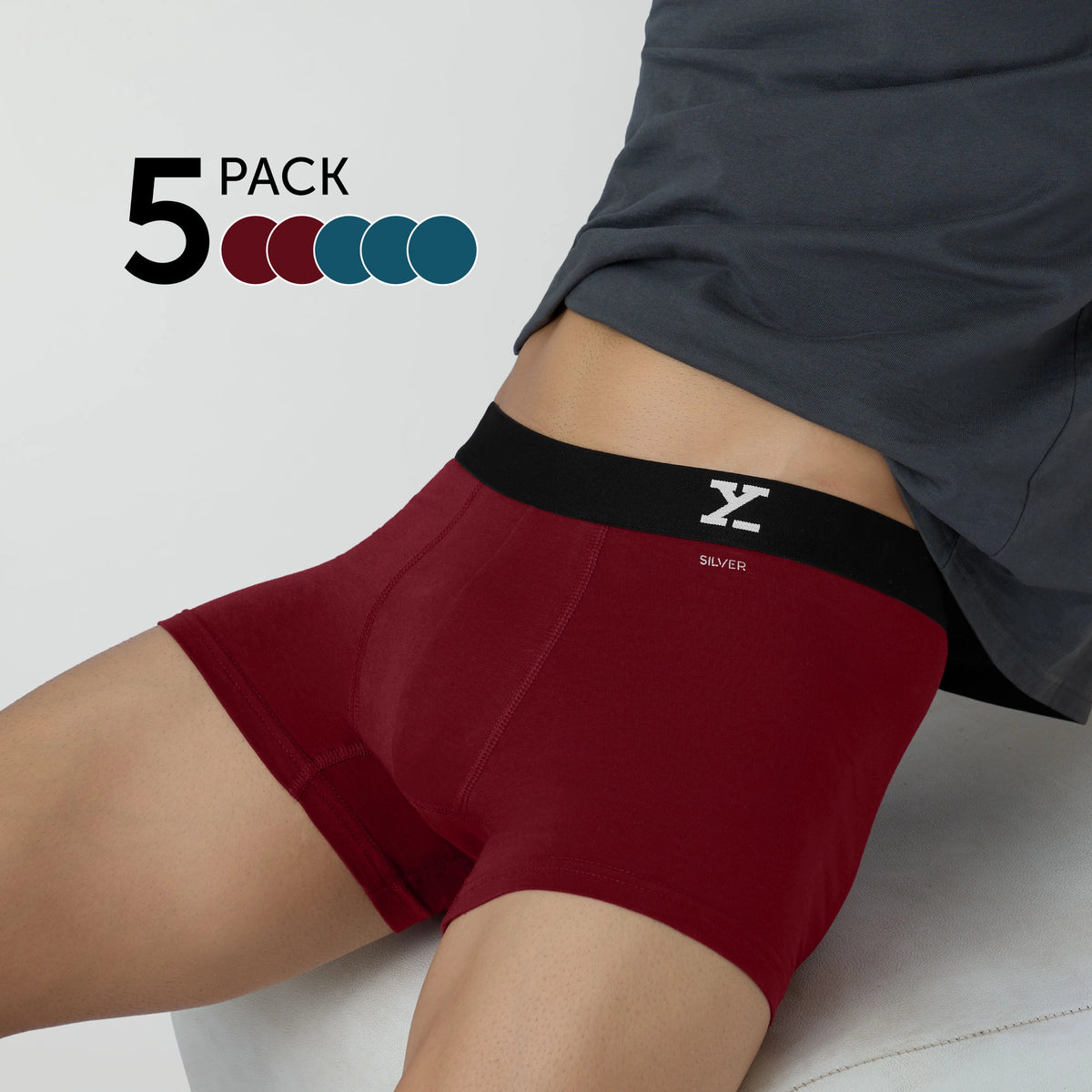 Cotton Trunks (Pack of 5)