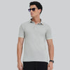 Pique Polo T-shirt - Grey Mist_primary