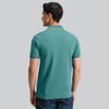 Pique Polo T-shirt - Aqua Green