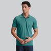 Pique Polo T-shirt - Aqua Green