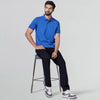 Pique Polo T-shirt - Olympic Blue