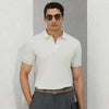 Pique_Polo_T-shirt_Almond_White_Primary_Image