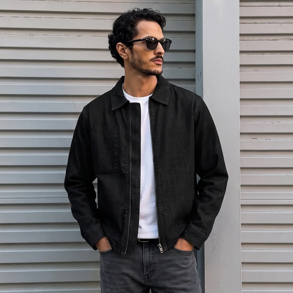 Denim Jacket - Midnight Blue