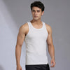 Nova Round Neck Racer Back Vest Polar White