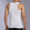 Nova Round Neck Racer Back Vest Polar White