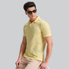 Linea Cotton Polo T-shirt - Butter Yellow