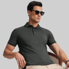 Supima Cotton Slim Fit Polo - Storm Grey