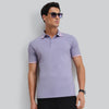 Pique Polo T-shirt - Purple Mist_primary