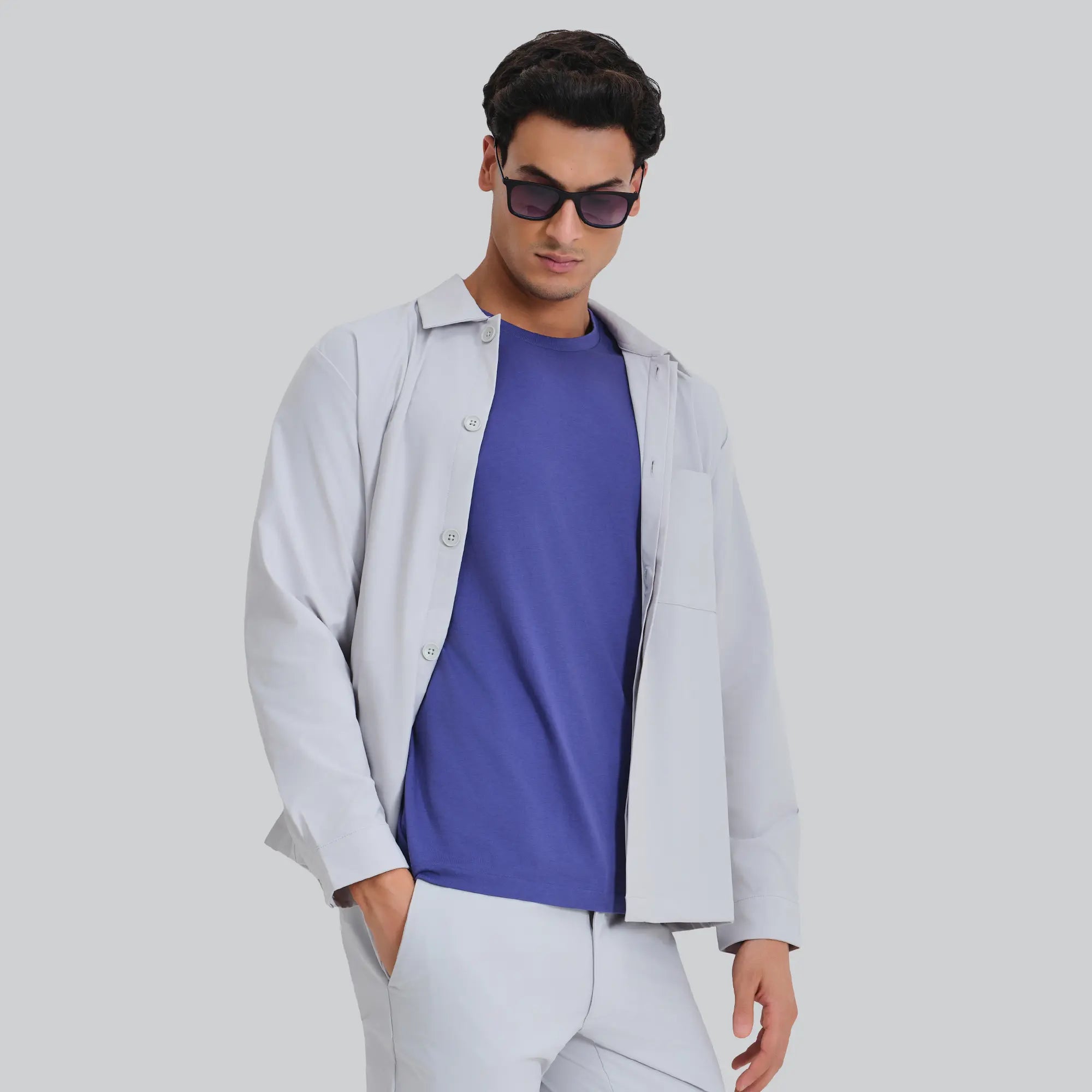 Iconique Supima Cotton T-shirt Denim Blue