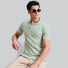 Linea Cotton Polo T-shirt - Pistachio Green