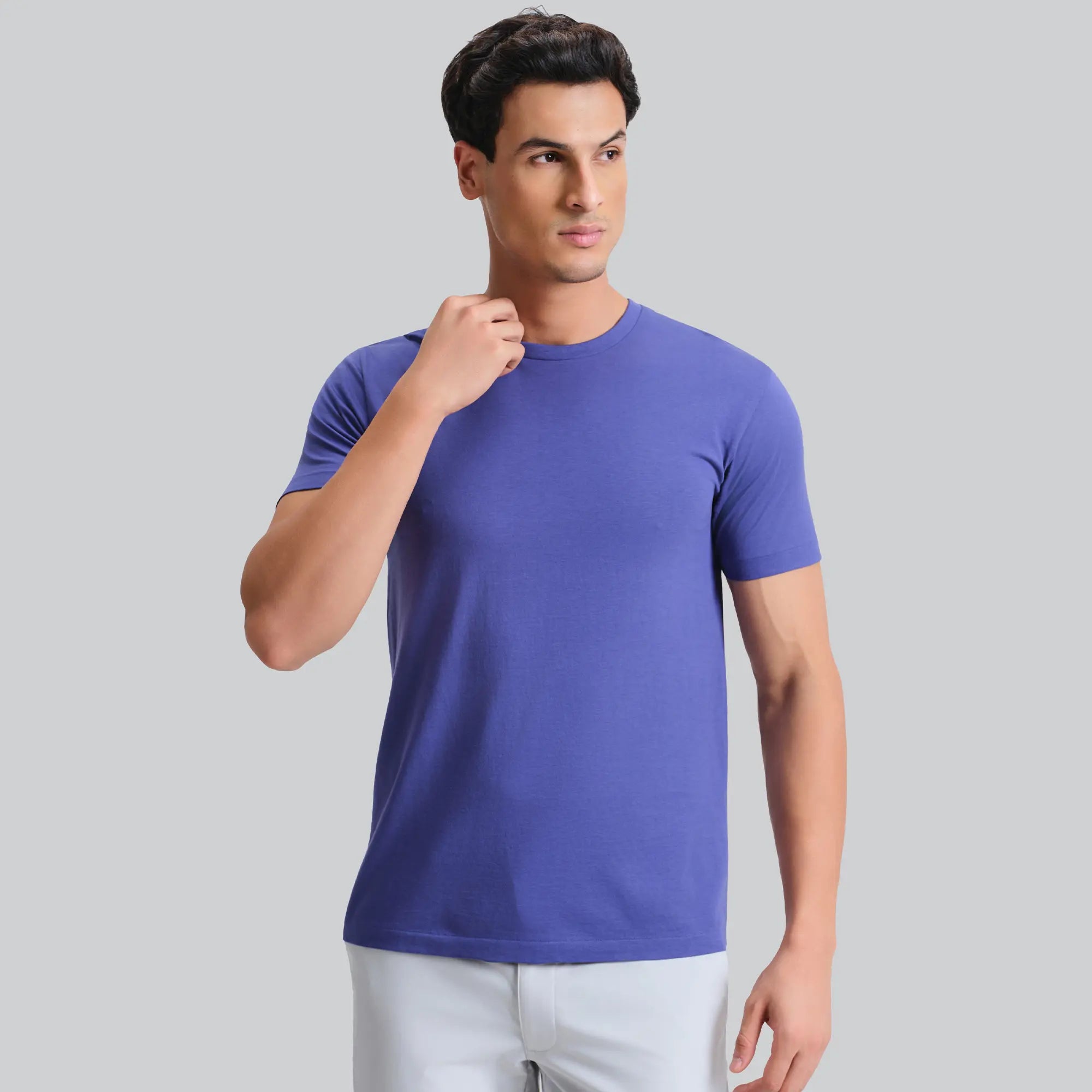 Iconique Supima Cotton T-shirt Denim Blue