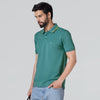 Pique Polo T-shirt - Aqua Green