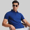 Supima Cotton Slim Fit Polo - Midnight Blue