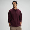 Full Sleeve Polo - Merlot Maroon