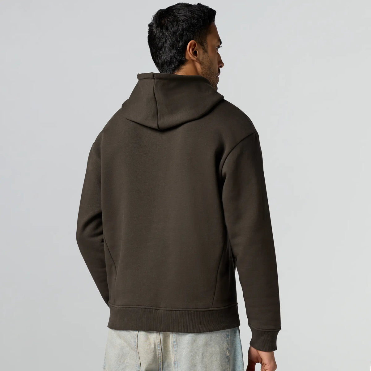 Pulse French Terry Cotton Blend Hoodies Malt Brown - XYXX Crew