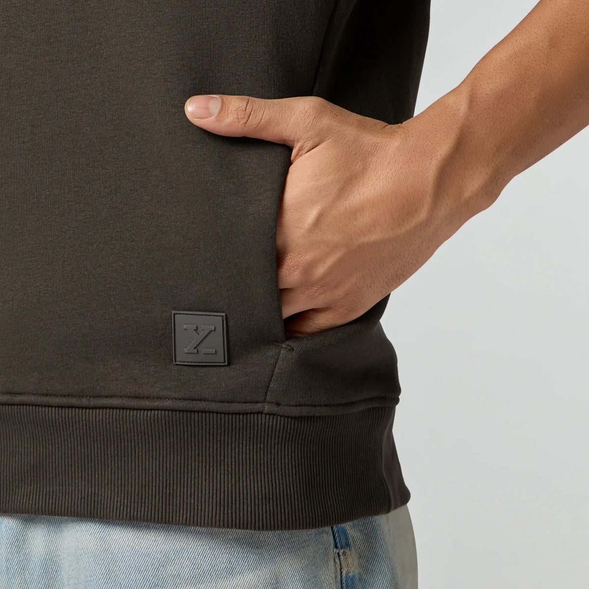 Pulse French Terry Cotton Blend Hoodies Malt Brown - XYXX Crew