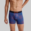 Quad Cotton Boxer Briefs Sunset Blue
