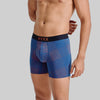 Quad Cotton Boxer Briefs Sunset Blue