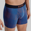 Quad Cotton Boxer Briefs Sunset Blue