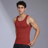 Nova Round Neck Racer Back Vest Rio Red