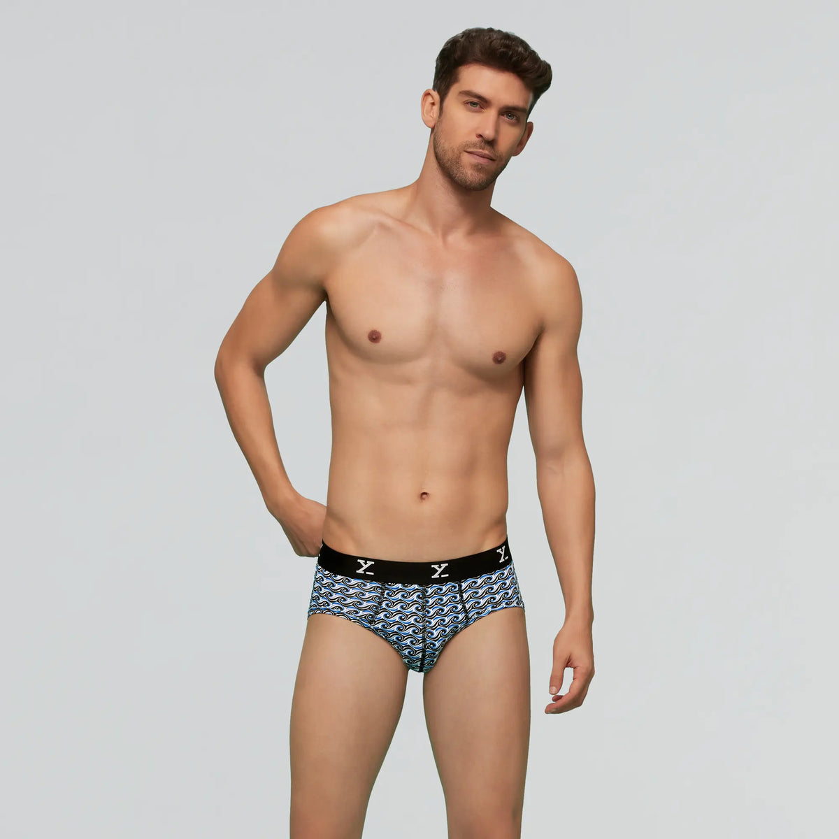 Shuffle Modal Briefs Beach Waves