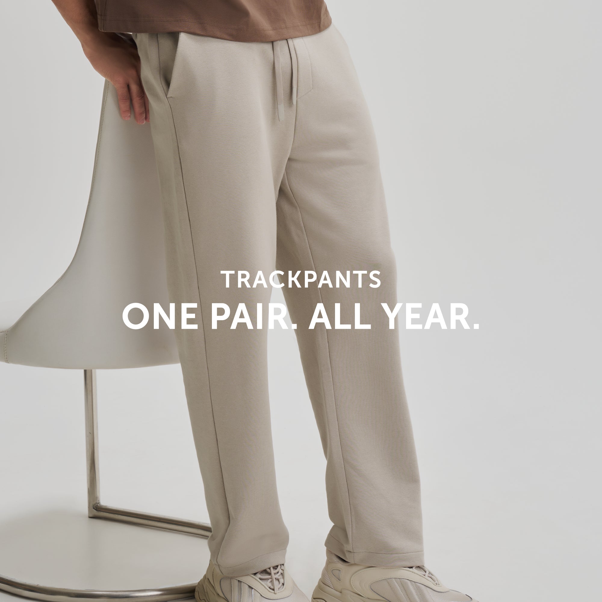 All-Season Trackpants - Smokey Beige