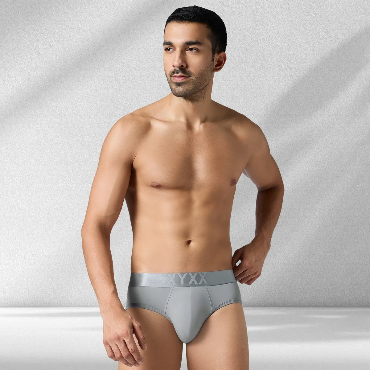 Rev Tactel Briefs Ash Grey