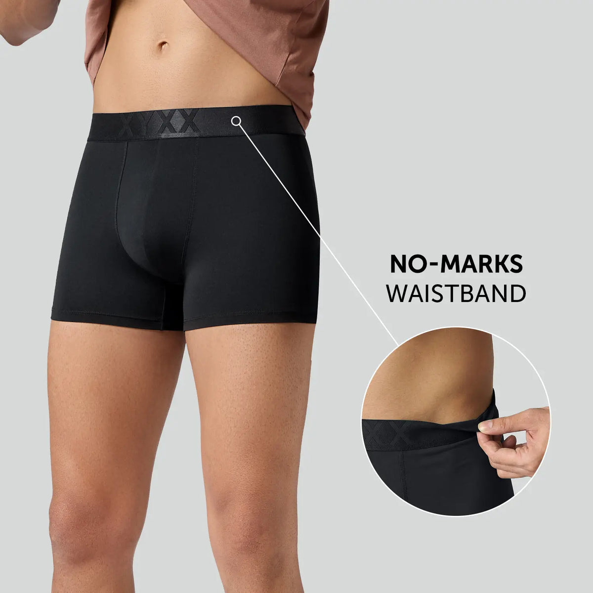 Rev Tactel Trunks Pitch Black
