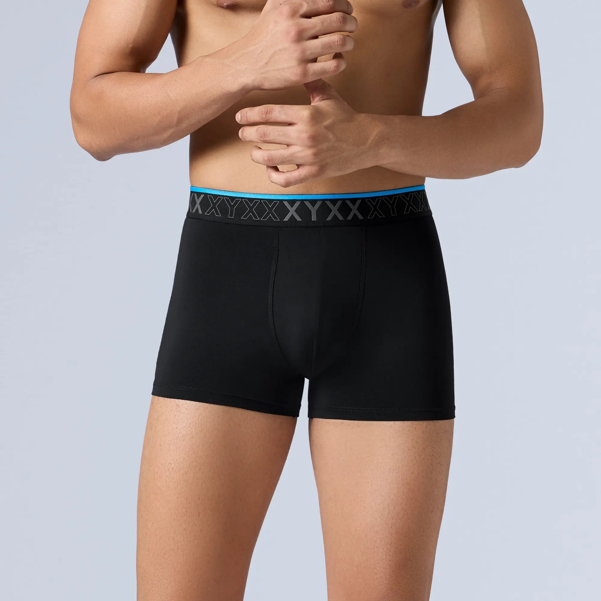 Zest Tactel Trunks Pitch Black - XYXX Crew