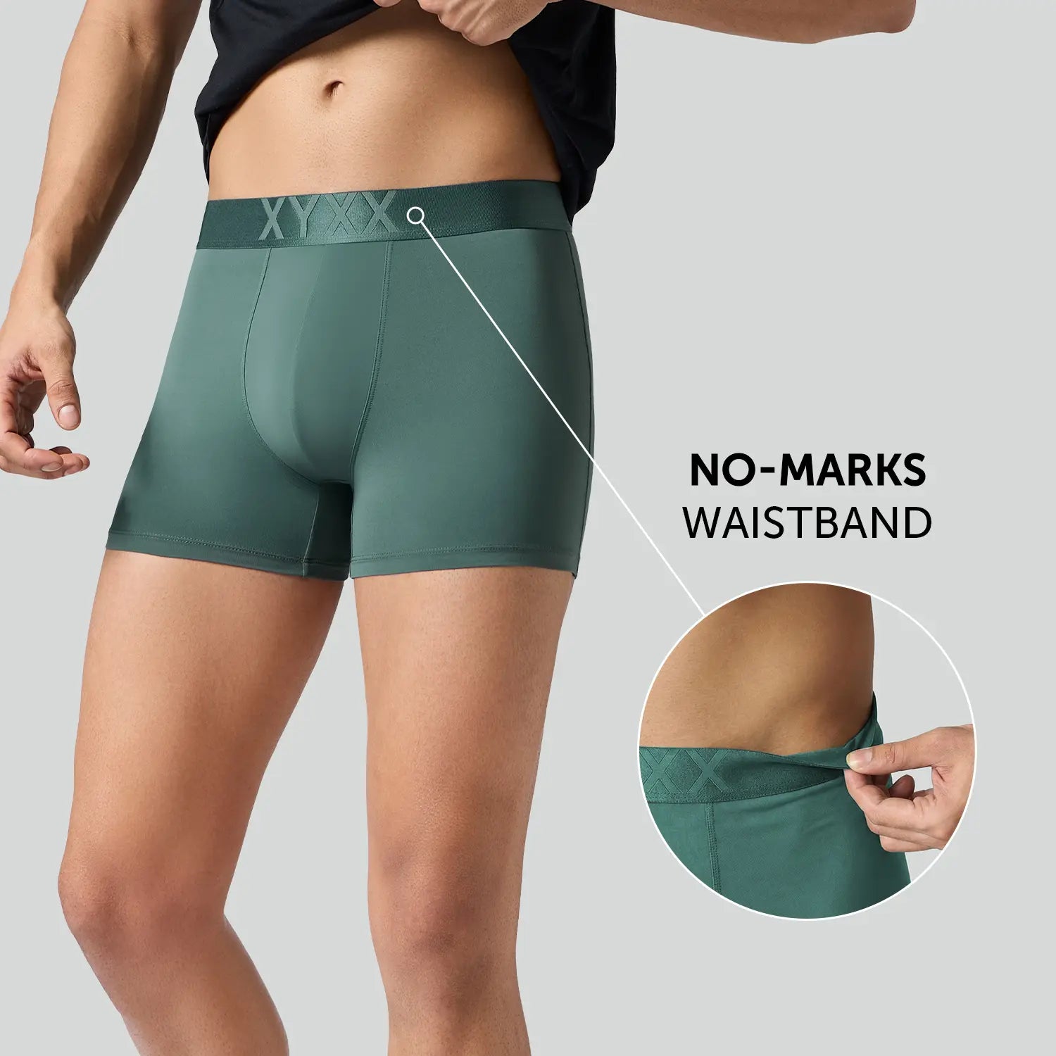 Rev Tactel Trunks Olive Green