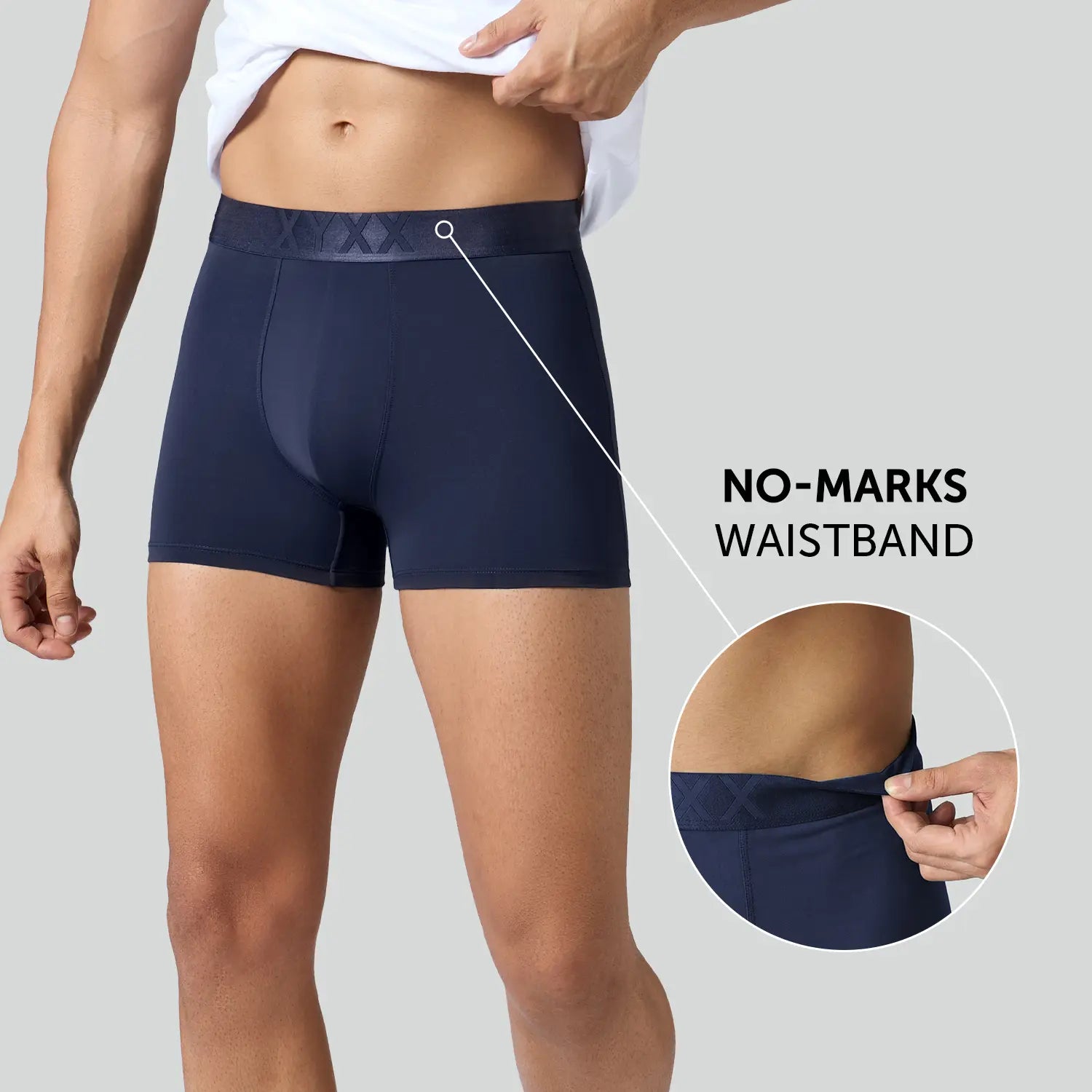 Rev Tactel Trunks Navy Blue