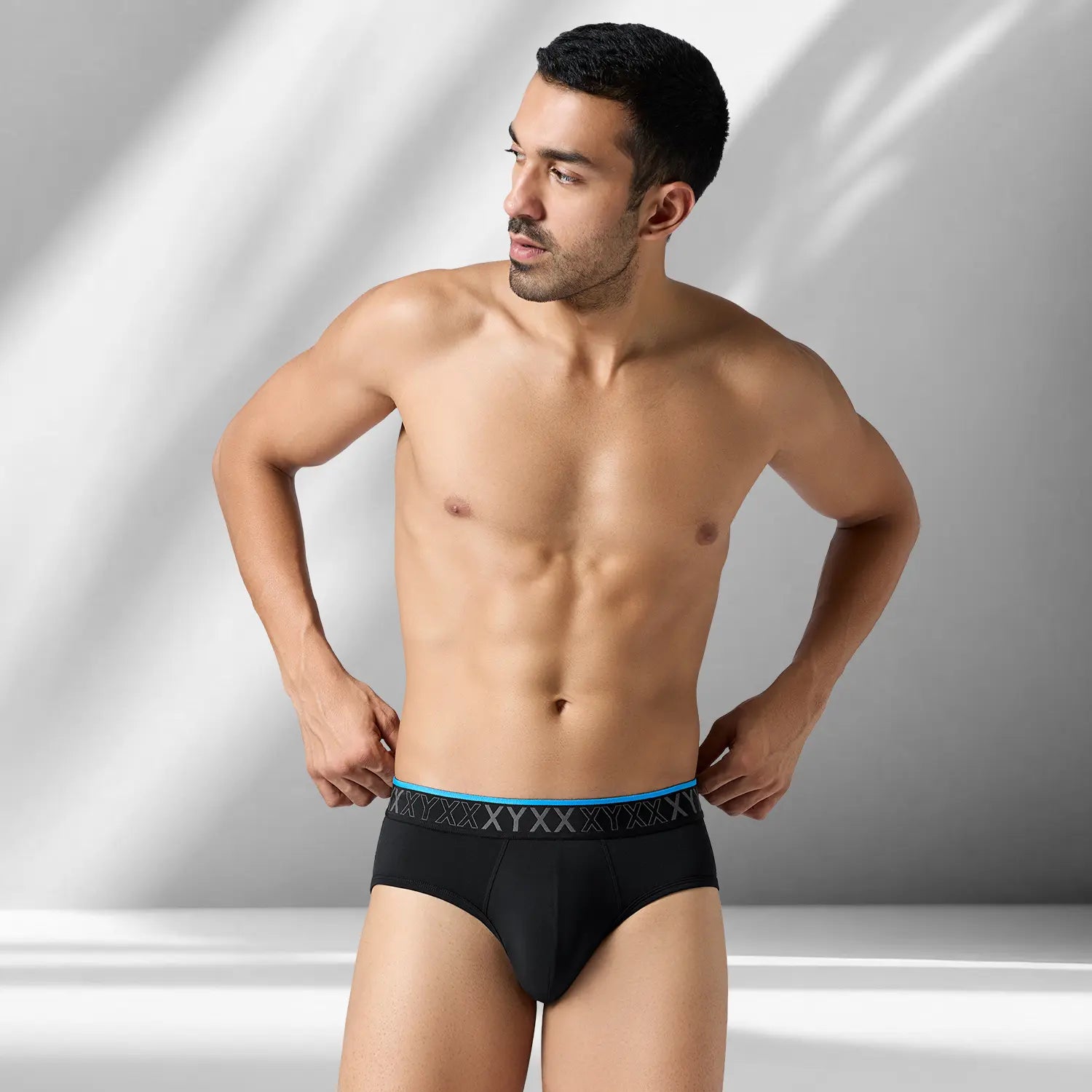 Zest Tactel Briefs Pitch Black