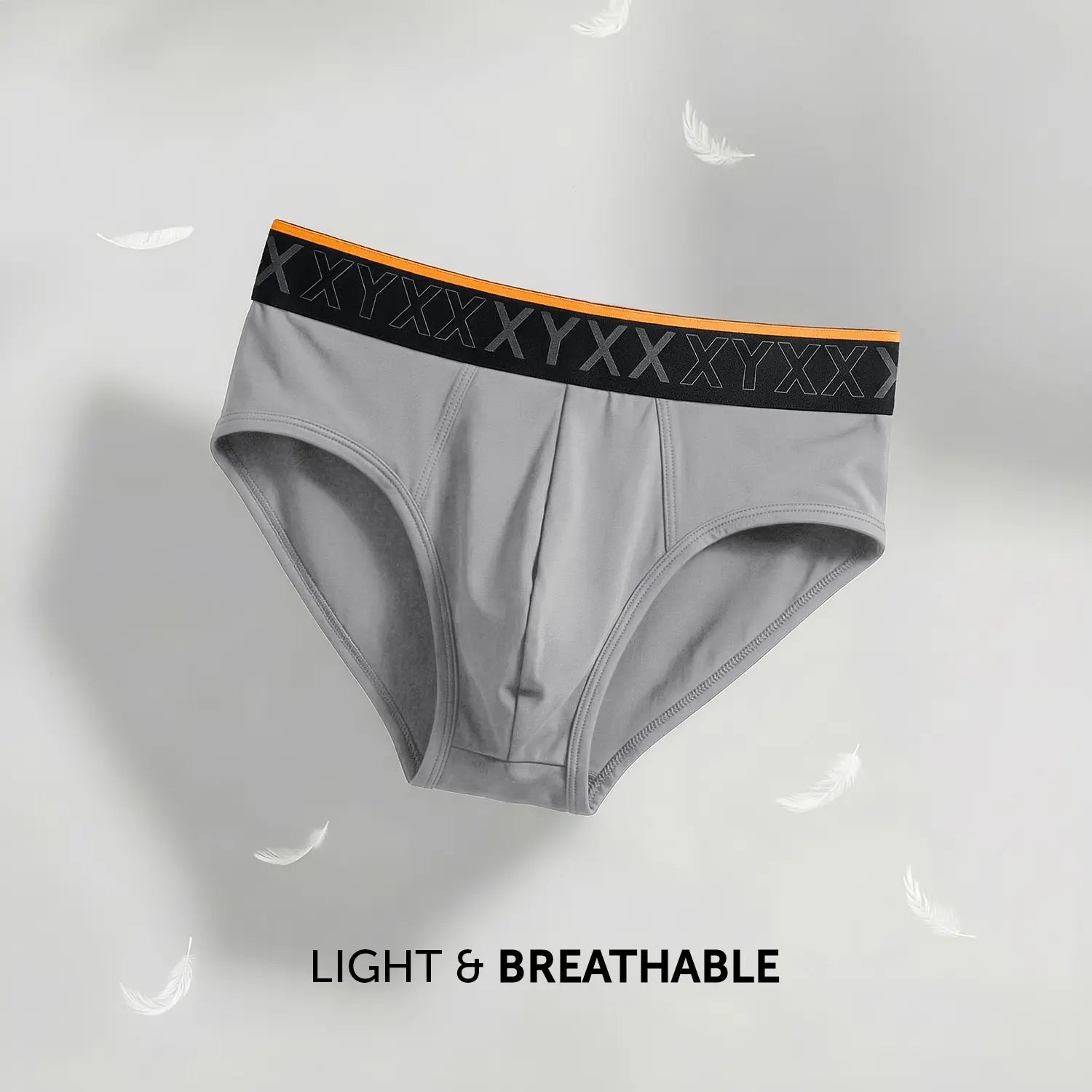 Zest Tactel Briefs Ash Grey