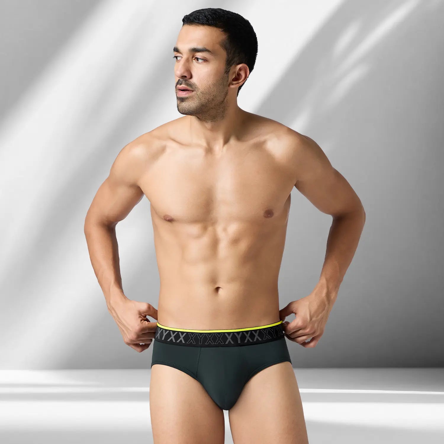 Zest Tactel Briefs Storm Grey