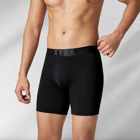 Alpha Tactel Boxer Briefs - Pitch Black