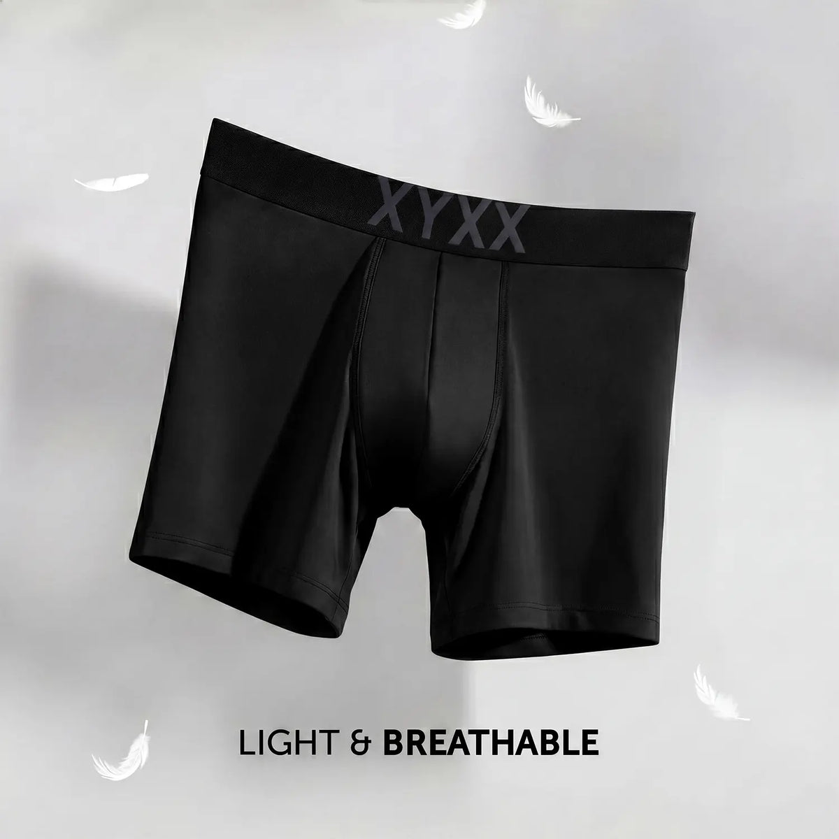 Alpha Tactel Boxer Briefs - Pitch Black