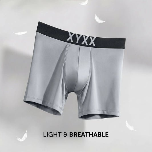 Alpha Tactel Boxer Briefs - Ash Grey