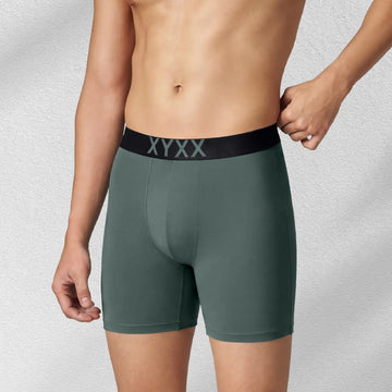 Alpha Tactel Boxer Briefs - Olive Green