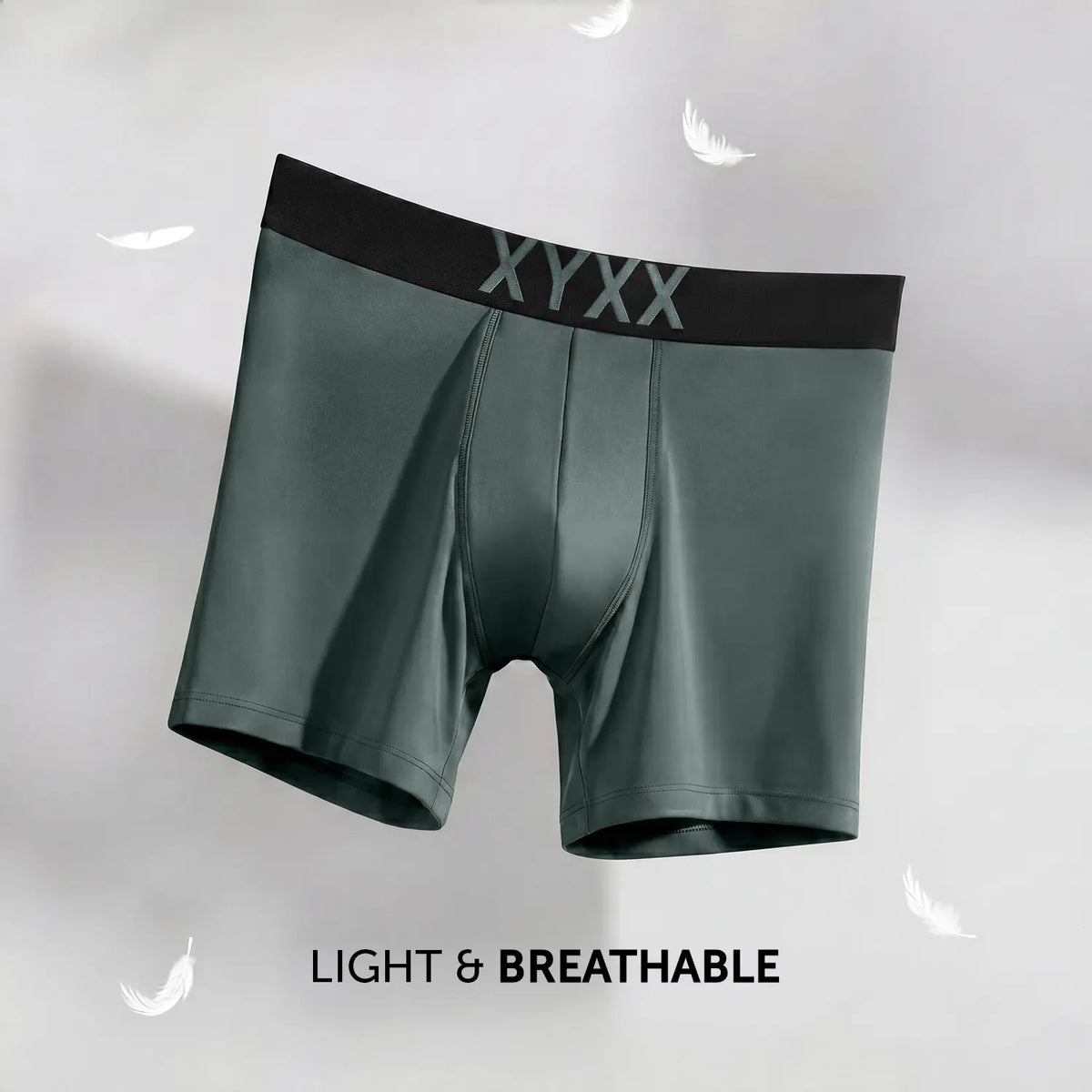 Alpha Tactel Boxer Briefs - Olive Green